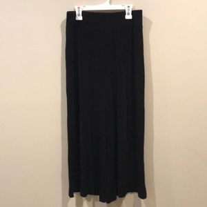 Chico’s traveler black pants wide leg size 1